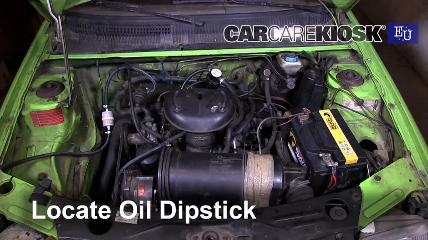 1986 Peugeot 205 GL 1.1L 4 Cyl. Oil Check Oil Level